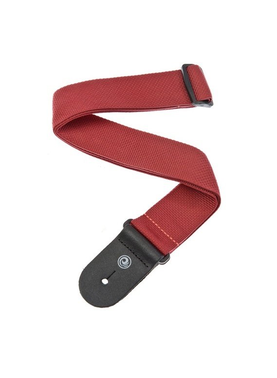 GİTAR VE BAS İÇİN ASKI, YÜKSEK KALİTE NYLON POLYPROPİLEN ÖRME, KIRMIZI RENK, 89-150CM AYARLANABİLİR BOY, EN 50 MM, SAĞLAM DERİ UÇLAR, KONFORLU KULLA
