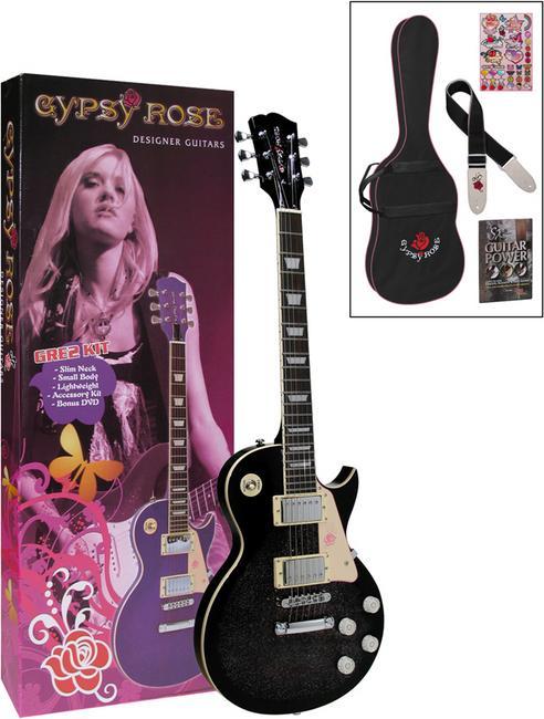 Valencia GRE2KCBK Elektro Gitar Siyah + çanta+ askı