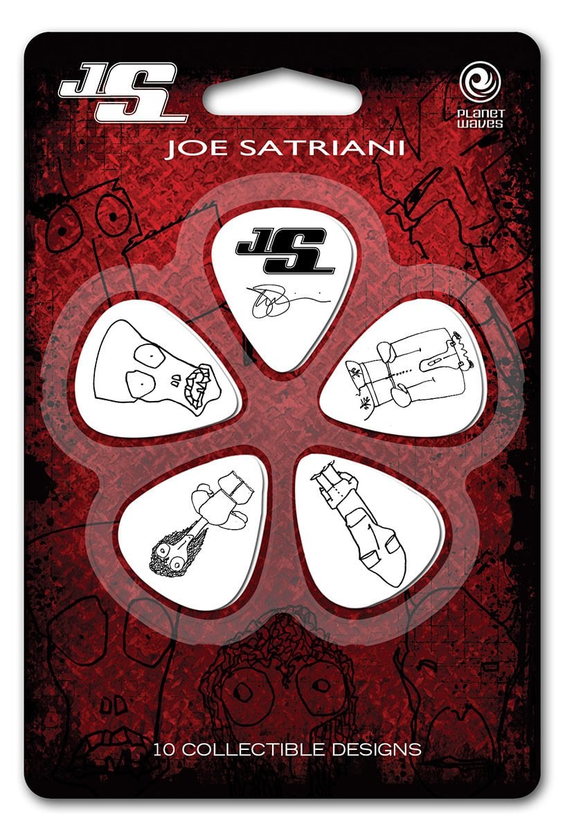 PENA - Joe Satriani 10 Ad. Thin Beyaz: 1CWH2-10JS