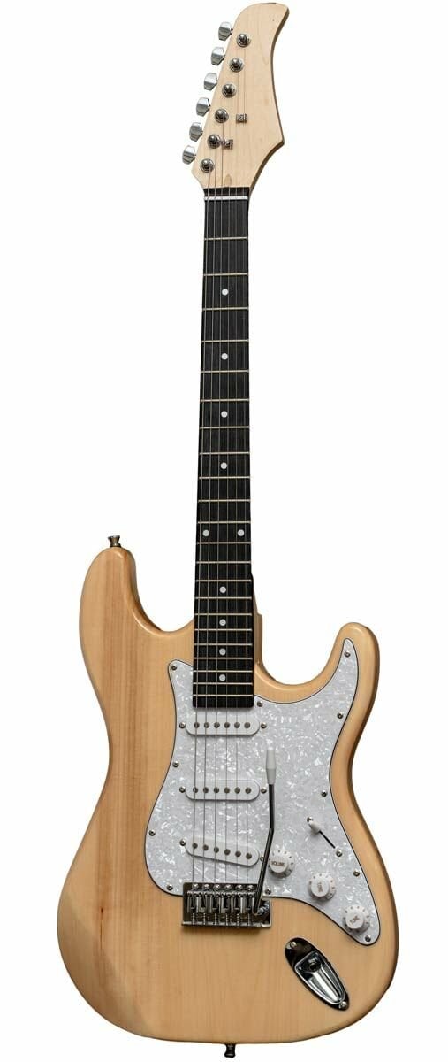 Rodeo EG711 3 Single Manyetikli Elektro Gitar Naturel