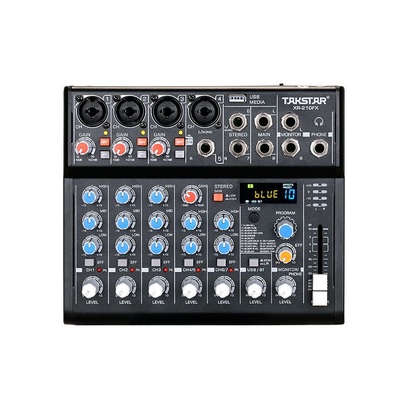 Takstar XR210FX Profesyonel Analog Stüdyo Mikseri