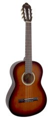 KLASİK GİTAR, SCALE 4/4, SUNBURST MAT, KAPAK SITKA LADİNİ, ARKA&YANLAR NATO AĞACI, SAP MAUN, KLAVYE GÜL AĞACI, EŞİK NUBONE