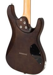 New Orleans FTS241 Mat Koyu Kahve Elektro Perdesiz Gitar