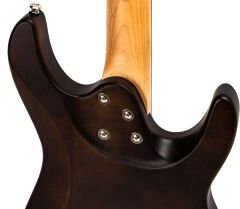 New Orleans FTS241 Mat Koyu Kahve Elektro Perdesiz Gitar