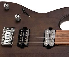 New Orleans FTS241 Mat Koyu Kahve Elektro Perdesiz Gitar