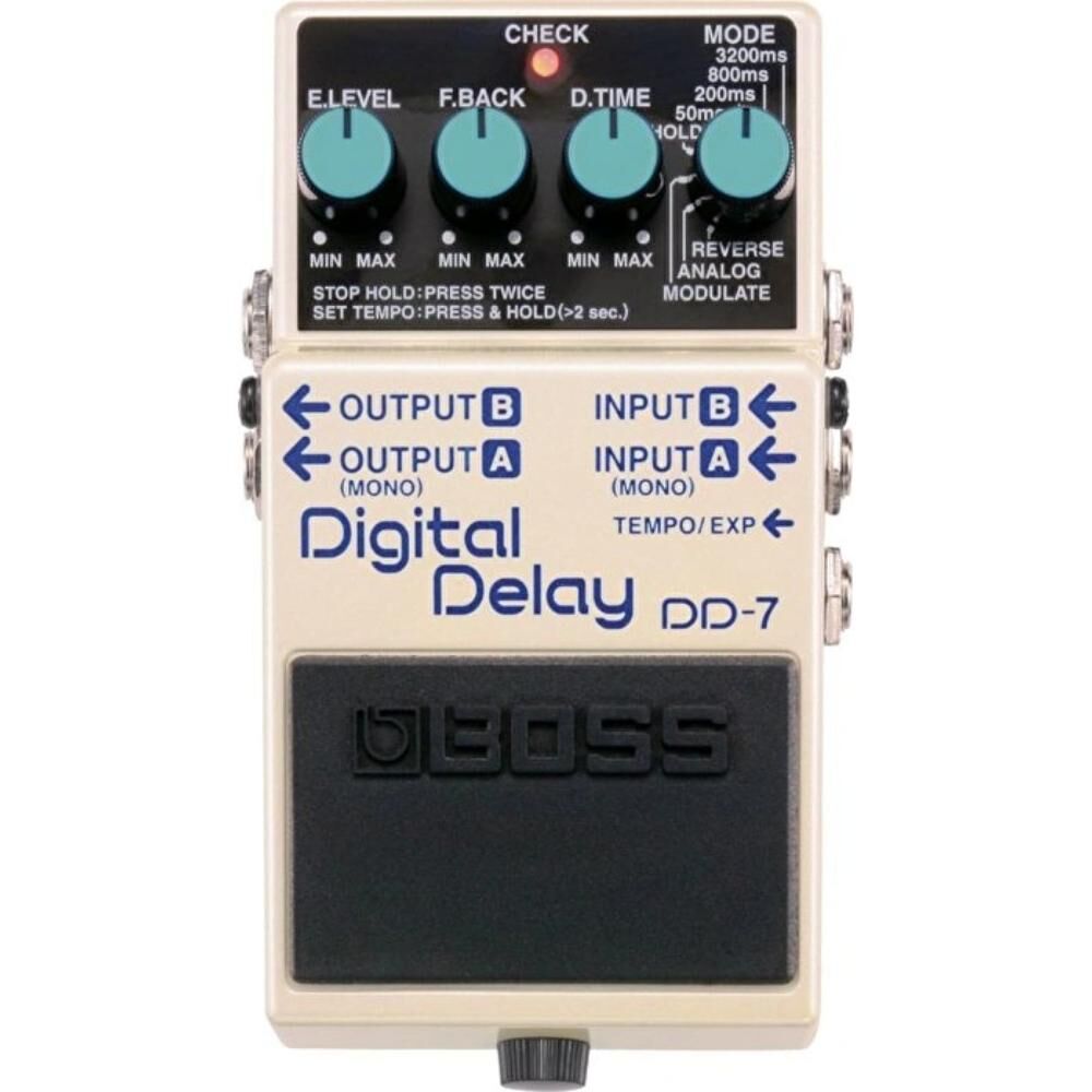 Boss DD-7 Digital Delay Elektro Gitar Analog Pedal