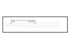 BAGET/STICK (ÇİFT), HICKORY, 0.580''x16'' , MEDIUM TAPER, TIP: WOOD (AĞAÇ)/TEAR DROP, SURFACE: MEDIUM