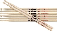 BAGET (3+1 ÇİFT), 5B WOOD KINETIC FORCE, HICKORY, 16''x0.595'', MEDIUM TAPER, TIP: WOOD (AĞAÇ) /TEAR DROP (DAMLA), SURFACE: MEDIUM/LACQUER