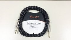 Valler VGK723 Jack Mono 6.3mm Çividen Çiviye 6 Metre Örgü Enstrüman Kablosu