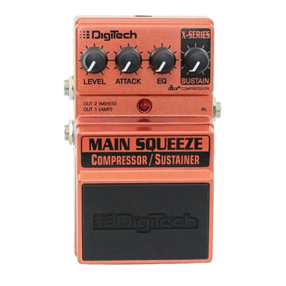 DigiTech Main Squeeze Compressor Sustainer Pedal