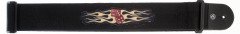 Gitar Askısı 64Mm Dokuma Flaming Dice:  64P05