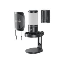 Boya K9 Canlı Aydınlatma Kondansatör USB Mikrofon