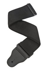BAS GİTAR ASKISI, YÜKSEK KALİTE NYLON POLYPROPİLEN DOKUMA, SİYAH RENK,  BOY: 110-150CM (43''-58'') AYARLANABİLİR, EN: 7 CM, SAĞLAM DERİ UÇLAR, KONFORL