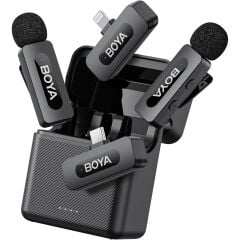 Boya BY-V30 Type-c Klipsli Gürültü Engelleyicili Yaka Mikrofonu ( ios & Android )