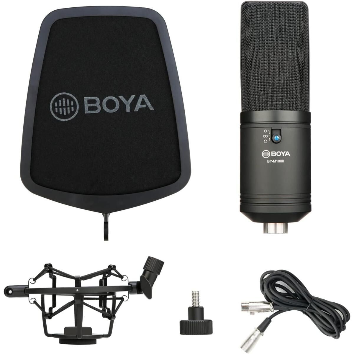 Boya BY-M1000 PRO Büyük Diyafram Condenser Mikrofon