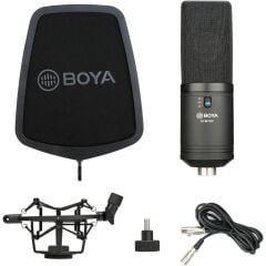 Boya BY-M1000 PRO Büyük Diyafram Condenser Mikrofon