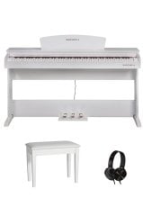 Kurzweil M70 WH Beyaz Dijital Piyano + Tabure + Kulaklık