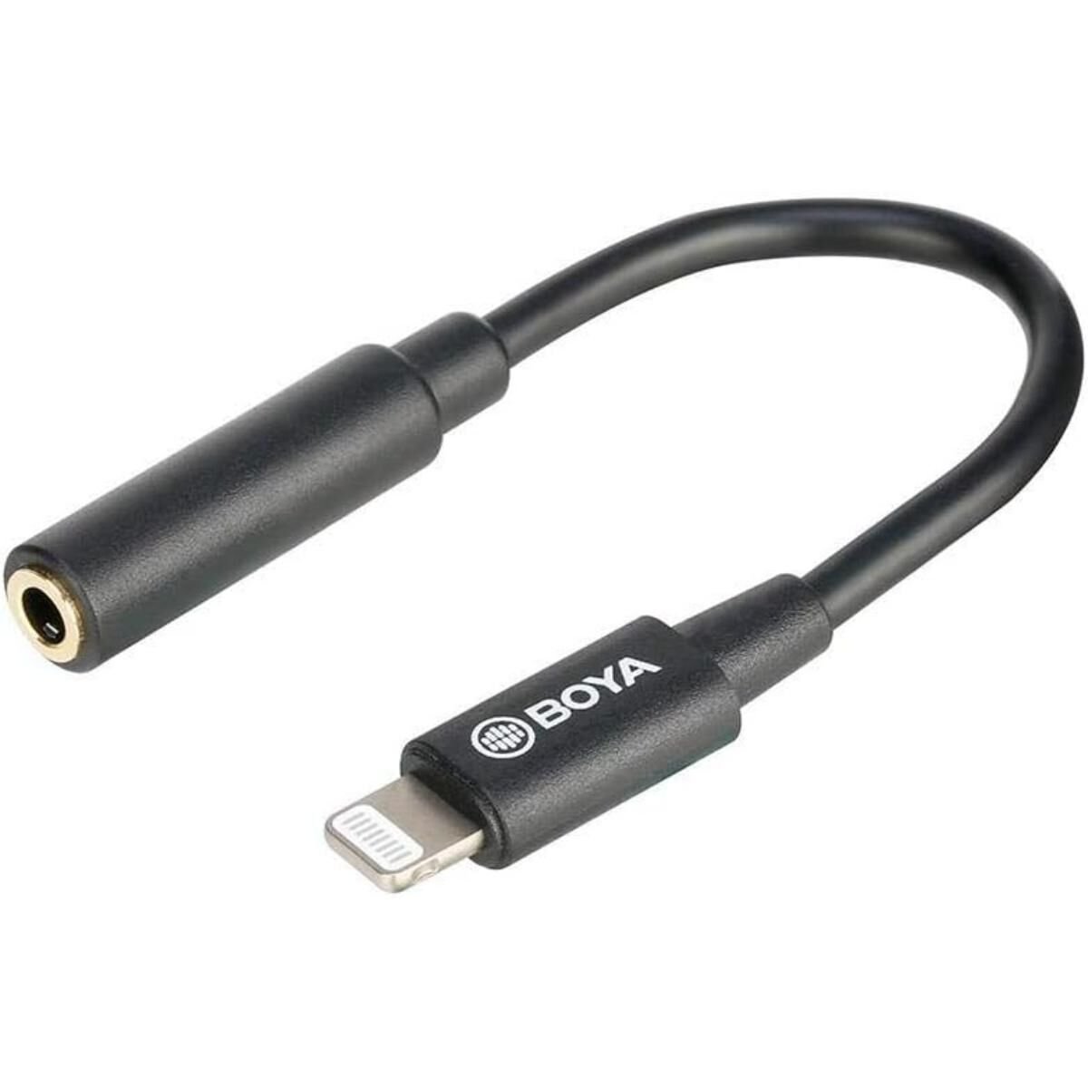 Boya BY-K3 Apple Lightning 3.5mm Ses Çevirici