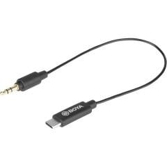 Boya BY-K2 Type-c to 3.5mm Mikrofon Kablosu