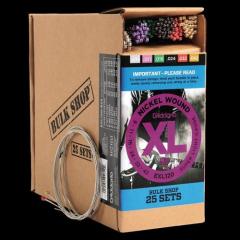 (25 SET) ELEKTRO GİTAR TEL SETİ, XL, 9-42, NICKEL WOUND, SUPER LIGHT GAUGE, BRIGHT TONE, ROUND WOUND