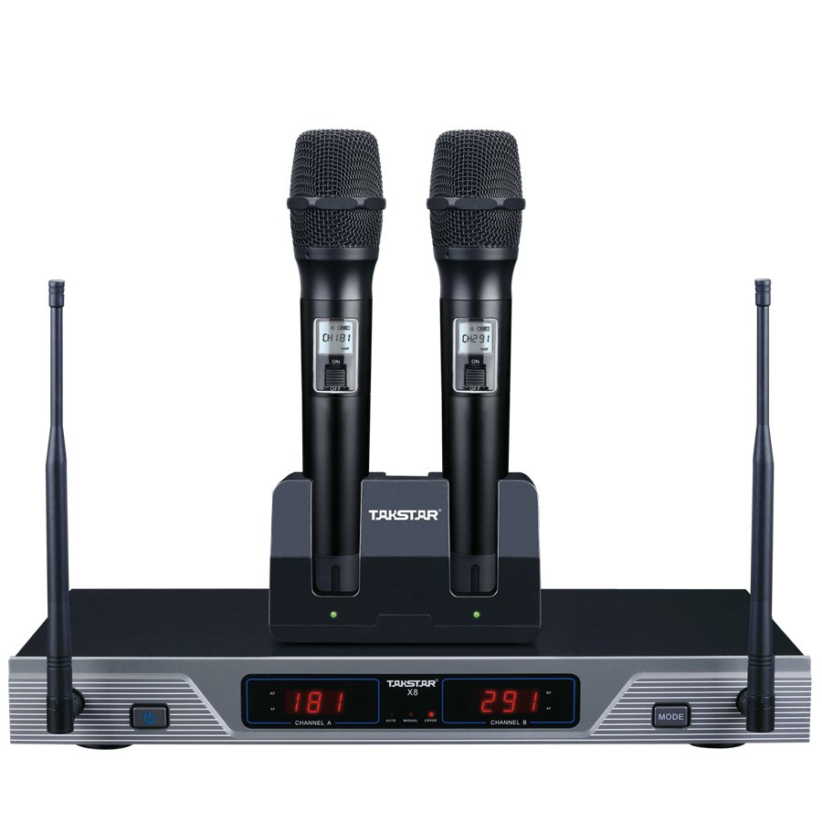 Takstar X8 Kablosuz Mikrofon Siyah