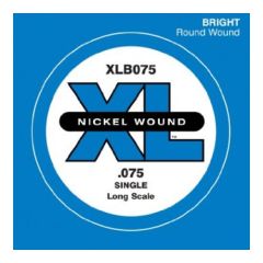 BAS GİTAR TEK TEL, (LA), XL NICKEL WOUND, 0.075 GAUGE, LONG SCALE, BRIGHT, ROUND WOUND