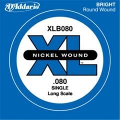 BAS GİTAR TEK TEL, (LA), XL NICKEL WOUND, 0.080 GAUGE, LONG SCALE, BRIGHT, ROUND WOUND