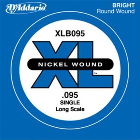 BAS GİTAR TEK TEL, (Mİ), XL NICKEL WOUND, 0.095 GAUGE, LONG SCALE, BRIGHT, ROUND WOUND
