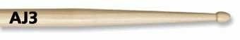 BAGET/STICK (ÇİFT), HICKORY, 0.545''x16'', LONG TAPER, TIP: WOOD (AĞAÇ)/TEAR DROP, SURFACE: SMALL/LACQUER