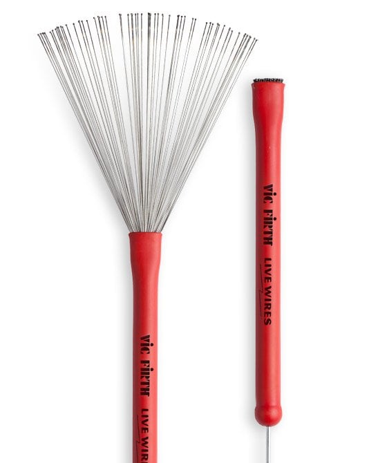 LIVE WIRES FIRÇA BAGET, HEAVY GAUGE, BOY: 12 1/2'', ÇAP: 0.530'', FIRÇA GENİŞLİĞİ (SPREAD): 5.000''