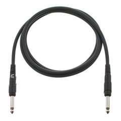 ENSTRÜMAN KABLOSU, CLASSIC SERİ, 5 FEET (1.5M), COAXIAL, RENK: SİYAH, 2 ADET 1/4'' NİKEL KAPLAMA DÜZ JACK