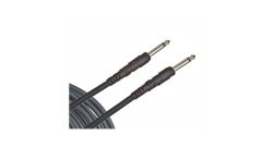 GİTAR (ENSTRÜMAN) KABLOSU, CLASSIC SERİ, 10 FEET (3 M), COAXIAL, RENK: SİYAH, 2 ADET 1/4'' NİKEL KAPLAMA DÜZ JACK