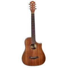 Valler TRV201C NS 3/4 Travel Seyahat Boyu Akustik Gitar