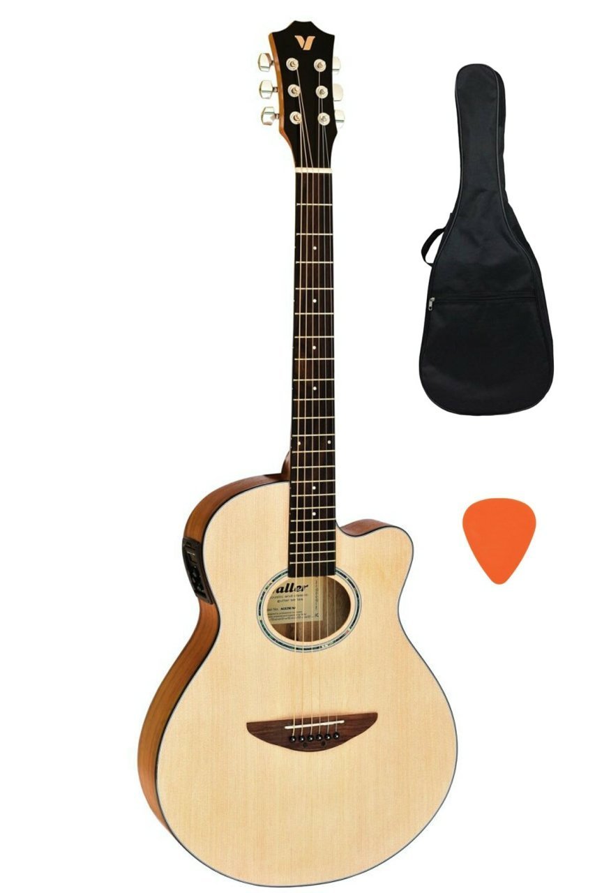 Valler AGX290 NA Naturel Elektro Akustik Gitar