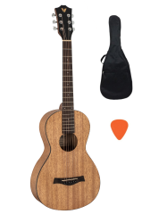 Valler PRL200 Parlor Travel Mini Akustik Gitar