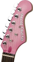 Valencia GRE1KCPK Elektro Gitar Pembe + çanta+ askı