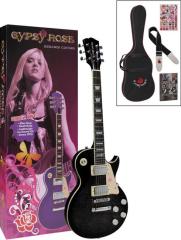 Valencia GRE2KCBK Elektro Gitar Siyah + çanta+ askı
