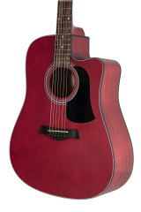 VALLER AG240-RD Kırmızı Akustik Gitar
