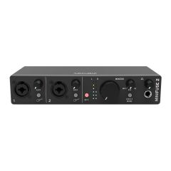 Arturia MiniFuse 2 Siyah 2-Giriş / 2-Çıkış, 24-bit 192 kHz, Midi, USB-C Taşınabilir Ses Kartı