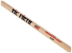 BAGET (ÇİFT), HICKORY, 0.520''x16'', AMERICAN JAZZ 4, LONG TAPER, TIP: WOOD (AĞAÇ) / TEAR DROP, SURFACE: MEDIUM / LACQUER