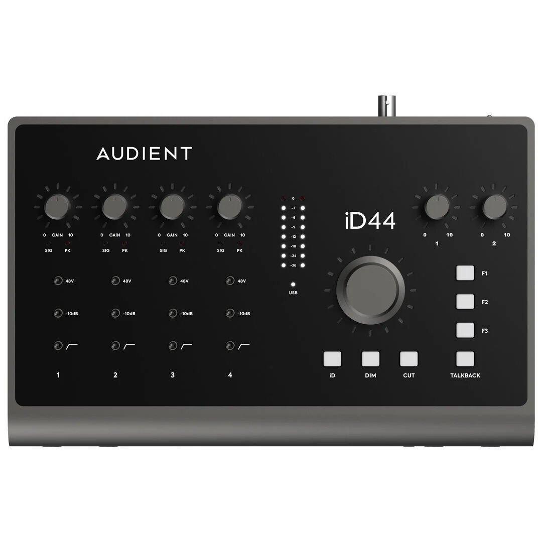 Audient iD44 MKII 2 Usb-C Ses Kartı 20-Giriş/24-Çıkış