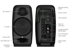 IK Multimedia iLoud Micro 50W Yüksek Kalite Stüdyo Referans Monitor ( Çift )