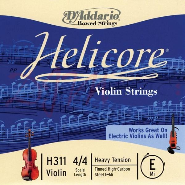 KEMAN&ELEKTRO KEMAN TEK TEL, HELICORE, E-Mİ, SCALE 4/4, MEDIUM TENSION, TINNED HIGH CARBON STEEL,