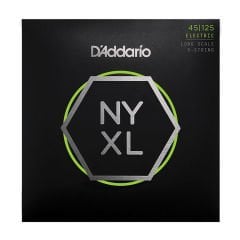 Daddario BAS GİTAR TEL SETİ, NYXL SERİSİ, LONG SCALE, 5 TEL NYXL45125