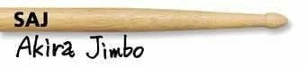 BAGET (ÇİFT), AKIRA JIMBO SIGNATURE DRUM STICKS, HICKORY, 16''x 0.565'', MEDIUM TAPER, TIP: WOOD (AĞAÇ) /TEAR DROP (DAMLA), SURFACE: MEDIUM/HEAVY LACQ