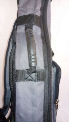 KLASİK GİTAR KILIFI,  GRİ RENK, EBAT: 39'', DIŞI: 600D OXFORD KUMAŞ, İÇİ: 400D NYLON ASTAR, 12MM KÖPÜK, PADLİ OMUZ ASKILARI, 2 ADET CEP