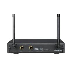 TAKSTAR X3PP Telsiz Yaka ve Kafa Mikrofon Kablosuz Wireless Lavalier  Headset  UHF 32 kanal