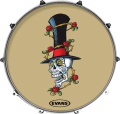 DERİ 20 MCWHT HYPNO SKULL (NO KICK ÖN DERİ FOTO-GRAFİK DESEN)