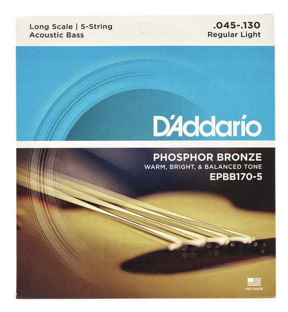 AKUSTİK BAS GİTAR TEL SETİ, LONG SCALE, 45-130, PHOSPHOR BRONZE