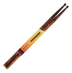 BAGET REBOUND 5A, HICKORY, FIRE GRAIN, ACORN TIP, UZUNLUK: 16'' (40.64CM), ÇAP: 0.565'' (1.43CM), MEDIUM TAPER
